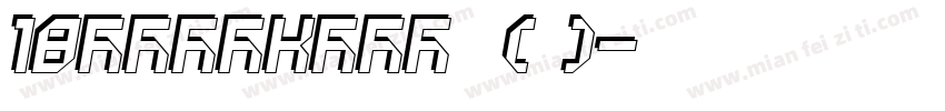 18Franklin 普通(西方)字体转换